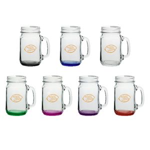 16 Oz. Mason Jars w/Handles
