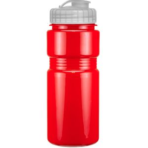 20 Oz. Recreation Bottle w/ Flip Top Lid - Solid Colors