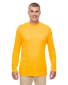 ULTRACLUB Men's Cool & Dry Performance Long-Sleeve Top