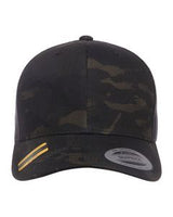 Yupoong Retro Trucker Multicam® Snapback Cap