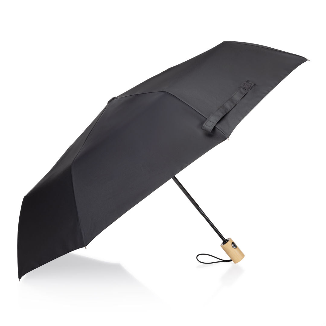 Chocó Compact Bamboo Handle Umbrella