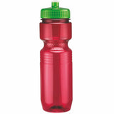 Red/Translucent Green Lid