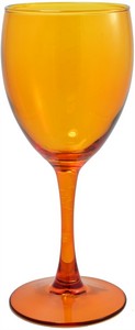 Pinot wine 8.5oz topaz coloured glass