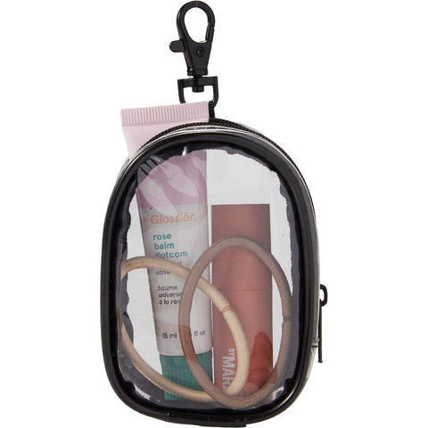 Round Clear Bag Charm