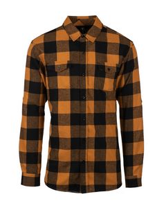 Burnside Men's Plaid Flannel Shirt