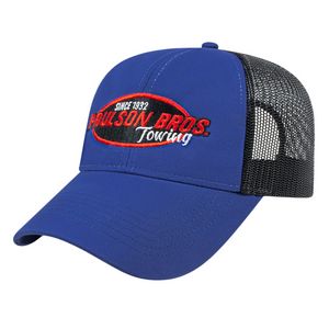 Cap America Two-Tone Trucker Mesh Back Cap