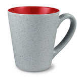 Flecked Gray/Red