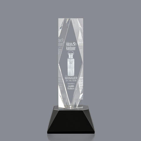 President 3D Award on Base - Black