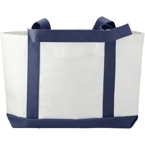 000271 Large Canvas Boat Tote Bag