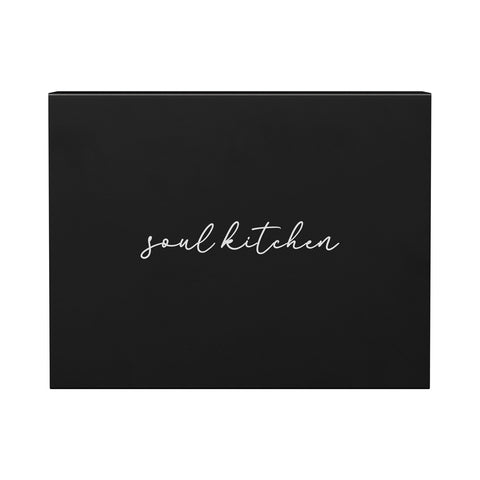 Large Matte Black Magnetic Gift Box