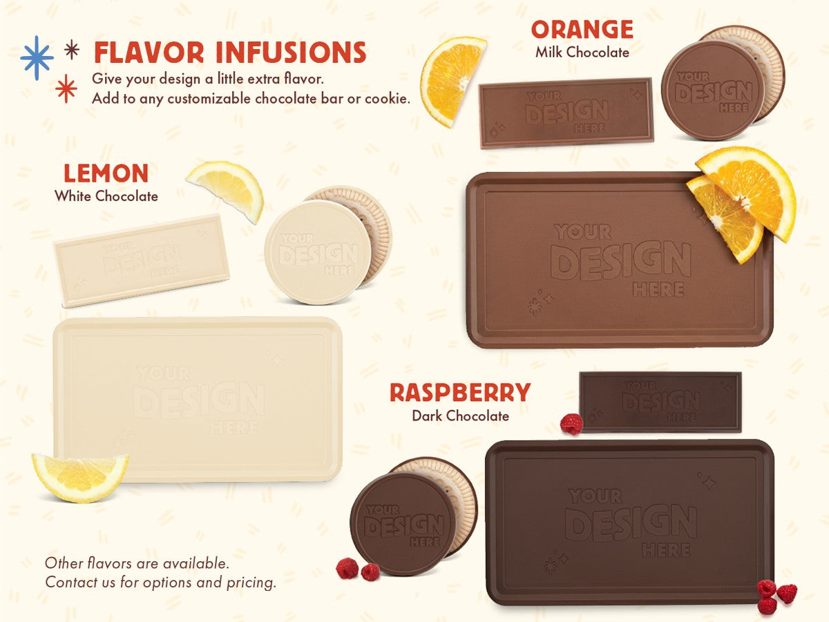 Decadent 6-Piece Chocolate Shortbread Cookie Gift Set with Luxury Custom Packaging