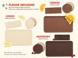 Decadent 6-Piece Chocolate Shortbread Cookie Gift Set with Luxury Custom Packaging