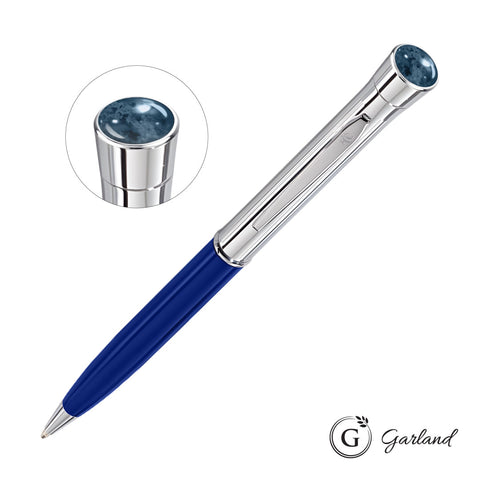 Garland? Monogram Aura Twist Ballpoint Pen - Chrome