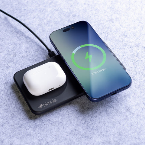 Nimble Podium 2-in-1 Wireless Charging Stand