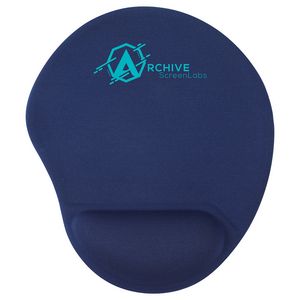 Wave Non-Slip Mouse Pad with Gel Wrist Rest