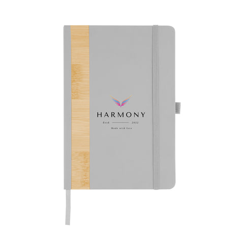 Recycled Pu And Bamboo Accent Journal