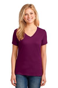 Port & Company® Ladies' Core Cotton V-Neck T-Shirt
