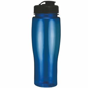 Translucent Blue/Black Lid Blank