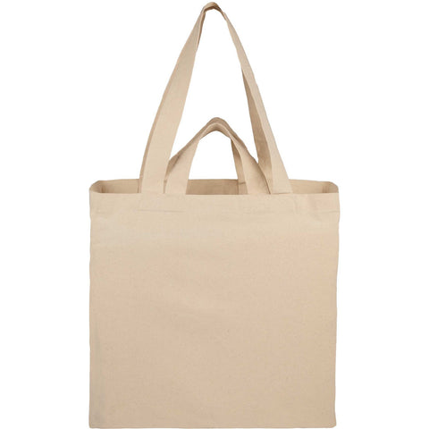 Organic 6oz Cotton Dual Carry Tote
