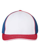 White/Royal Blue/Red Tri Blank
