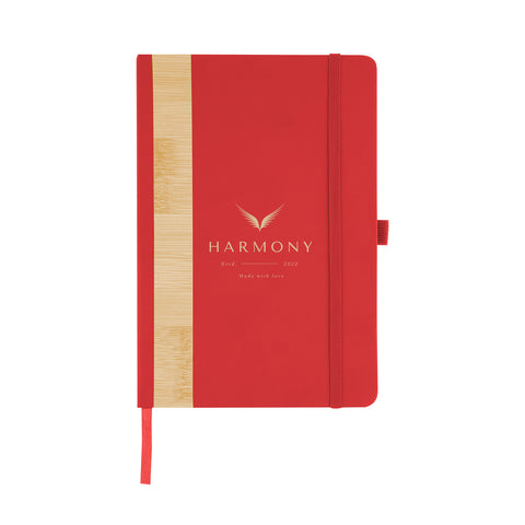 Recycled Pu And Bamboo Accent Journal