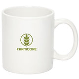 450 Ml. (15 Fl. Oz.) 'C' Handle Two-Tone Ceramic Mug