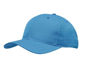 Breathable Poly Twill Cap w/Circle Perforations