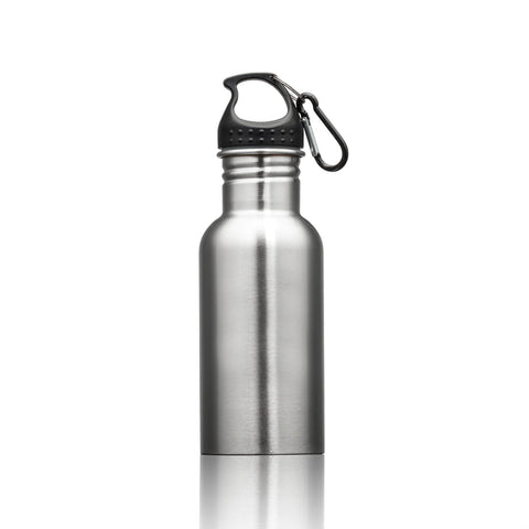 Wide Mouth Bottle with Carabiner - 16oz