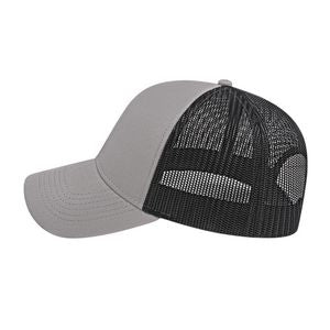 Cap America Two-Tone Trucker Mesh Back Cap