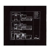 100% Cotton Bandanna 22x22