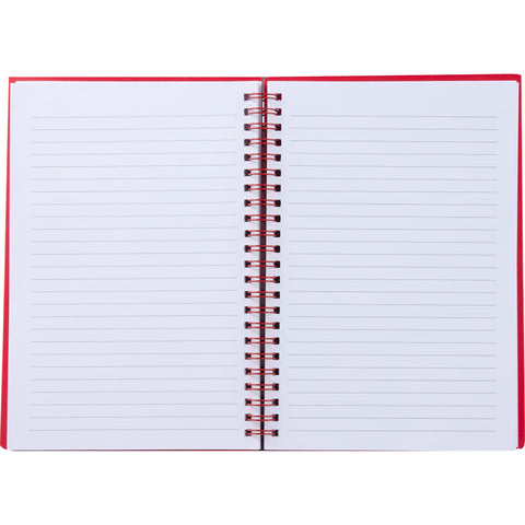 5.5'' x 8.5'' Spiral Notebook with Clear Pocket
