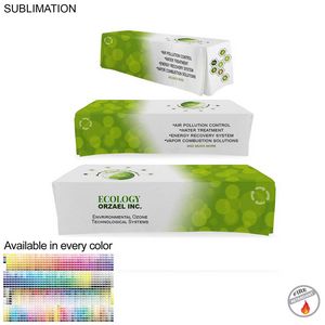 Sublimated Table Cloth for 10' table, Drape style, 4 sided, Closed Back