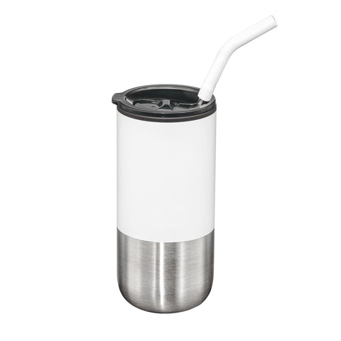 Bondi Double Wall Tumbler w/ Straw -18oz