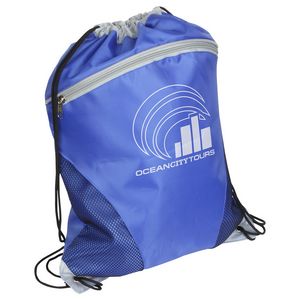 Cyclone Mesh Curve Polyester Drawstring Backpack