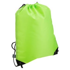 000771 Grab 'N Go RPET Budget Drawstring Backpack