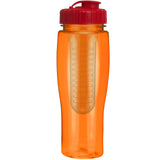 Translucent Orange/Red Lid
