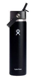 Hydro Flaskr Wide Mouth 24oz Bottle with Flex Straw Cap