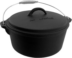 4.5 Qt. Old Mountain Flat Bottom Dutch Oven