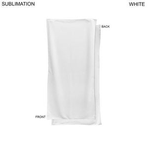 24 Hr Express Ship - Team Towel in Microfiber Dri-Lite Terry, 20x40, Sublimated bench, neck towel