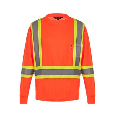 Lookout Adult Long Sleeve Hi-Vis T-Shirt