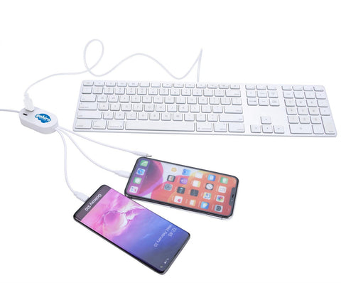 Good Value™ DualLink Charging Cable 2A with USB Hub
