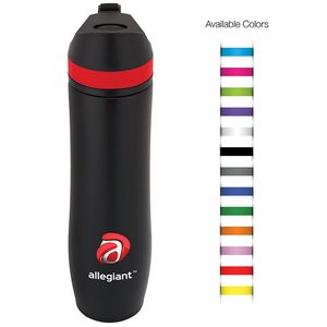 20 Oz. Persona® Wave Trail Vacuum Water Bottle