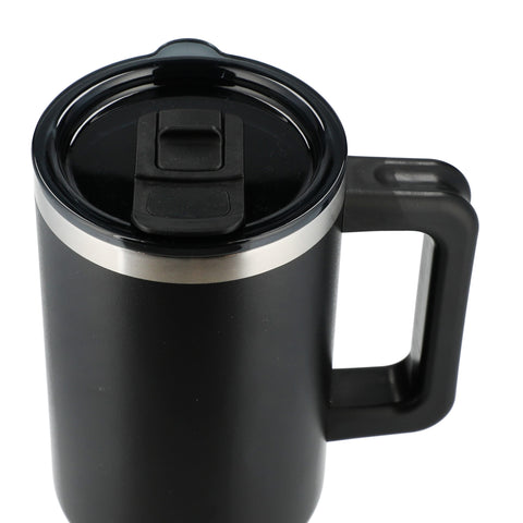 Pinnacle 40 oz Vacuum Insulated Eco-Friendly Travel Tumbler With Straw