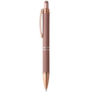 Phoenix Softy Rose Gold Gel Pen w/Stylus - ColorJet