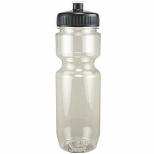 22 Oz. Translucent Bike Bottle w/ Push Pull Lid