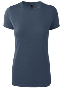 Navy Heather Blue Blank Front