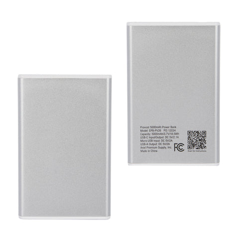 Provost 5000mAh Aluminum Power Bank