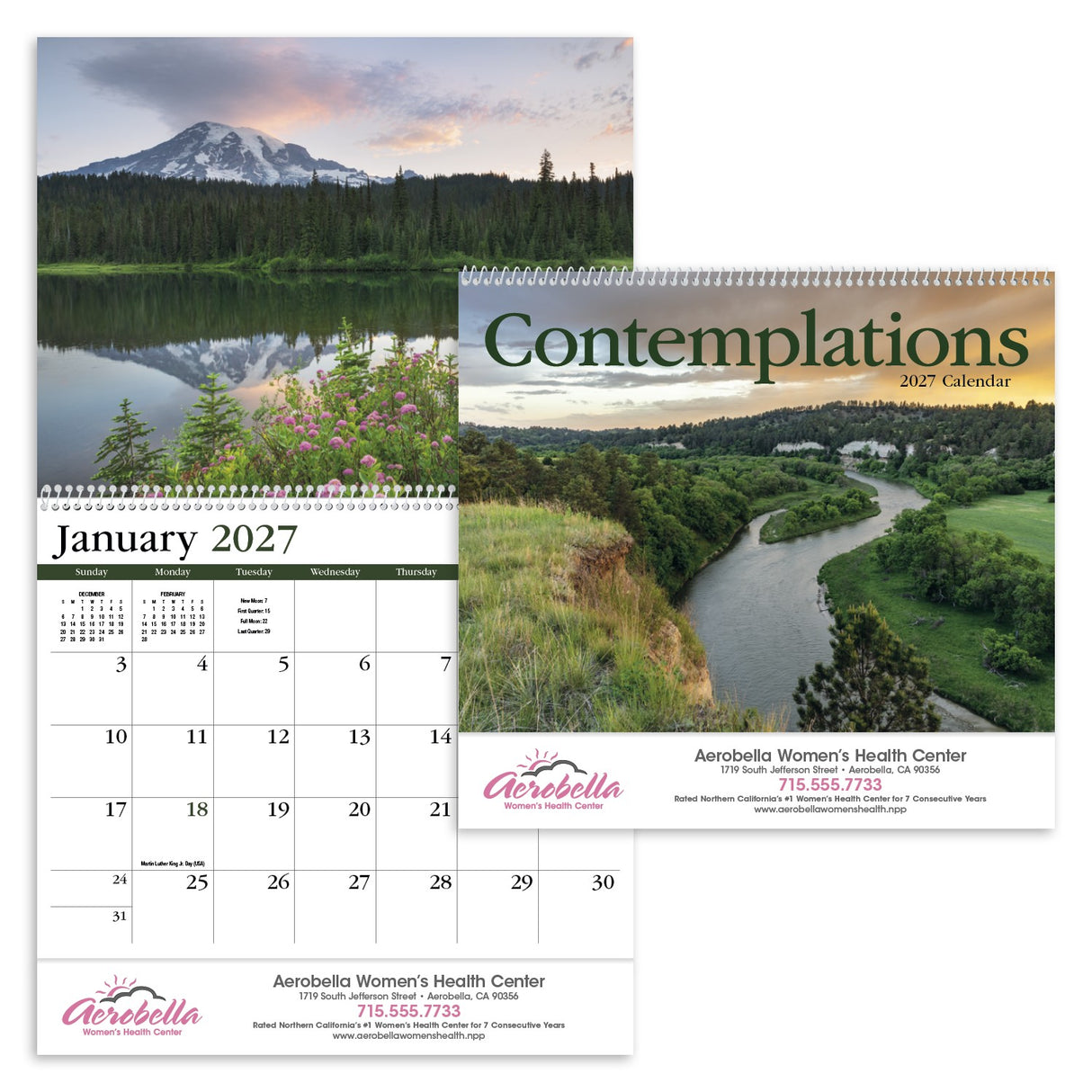 HotLine® Products Contemplations Appointment Calendar - Spiral