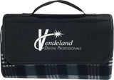 Padded Water-Resistant Fleece Picnic Blanket