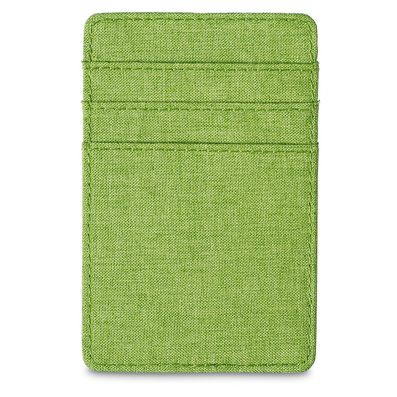 Heathered RFID Wallet w/6 Card Pockets